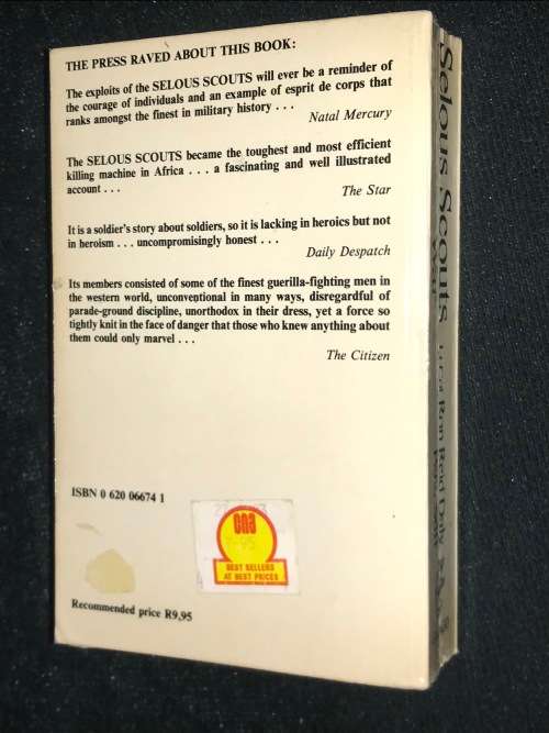 SELOUS SCOUTS TOP SECRET WAR LT.COL. RON REID DALY AS TOLD TO PETER STIFF