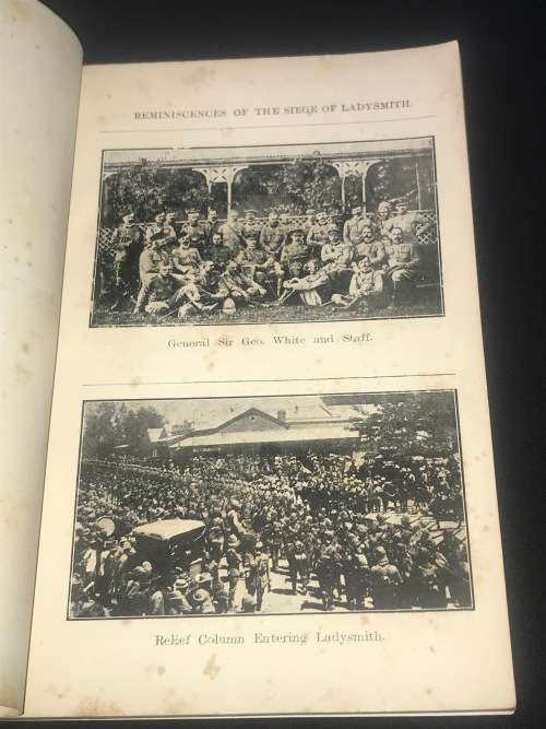 REMINISCENCES OF THE SIEGE OF LADYSMITH BY W.H. SMITH