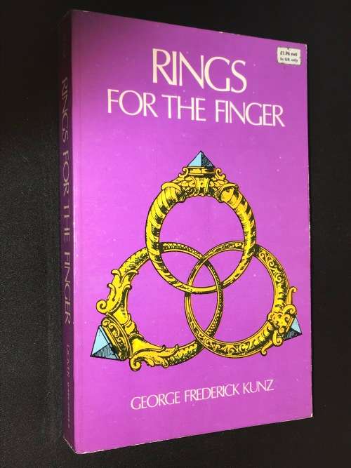 RINGS FOR THE FINGER BY GEORGE FREDERICK KUNZ