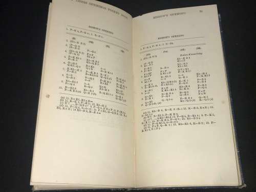 1908 CHESS OPENINGS FOR BEGINNERS BY REV E.E. CUNNINGTON