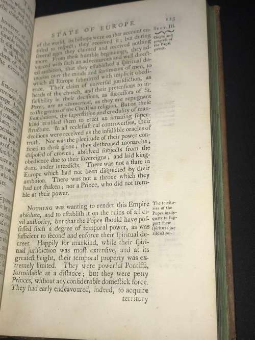 THE HISTORY OF THE REIGN OF THE EMPEROR CHARLES V IN 3 VOLUMES BY WILLIAM ROBERTSON DUBLIN 1769