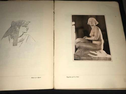 EGYPT THROUGHOUT THE AGES - THE EGYPTIAN STATE TOURISM CAIRO - VINTAGE PUBLICATION