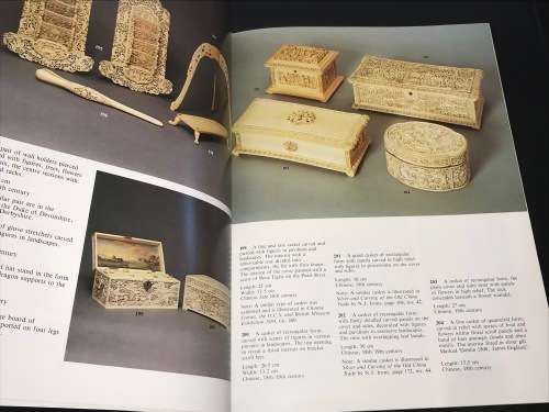 IVORIES OF CHINA AND THE EAST SPINK & SON LTD 1984