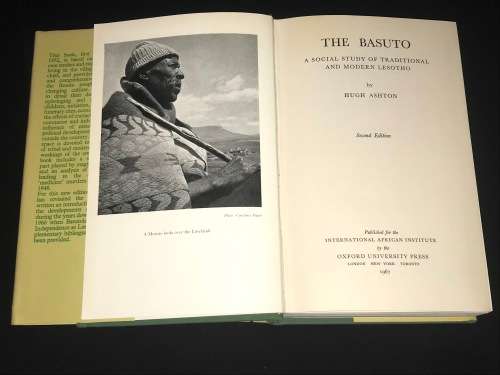 THE BASUTO BY HUGH ASHTON A TRADITIONAL AND MODERN LESOTHO