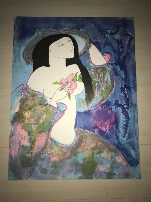 LINDA DE KNIFF ORIGINAL SERIOLITHOGRAPH