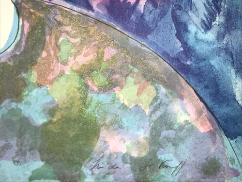 LINDA DE KNIFF ORIGINAL SERIOLITHOGRAPH