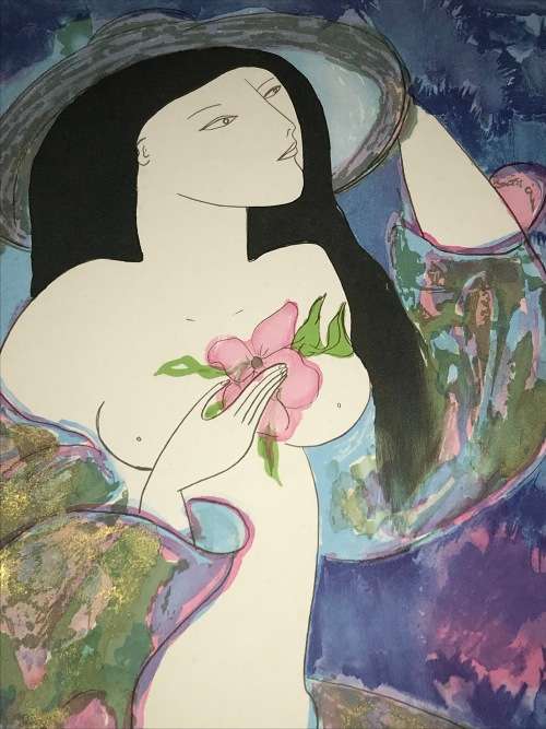 LINDA DE KNIFF ORIGINAL SERIOLITHOGRAPH