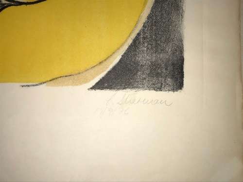 H SHERMAN NUDE LIMITED EDITION LITHOGRAPH