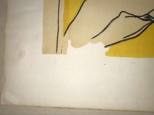H SHERMAN NUDE LIMITED EDITION LITHOGRAPH