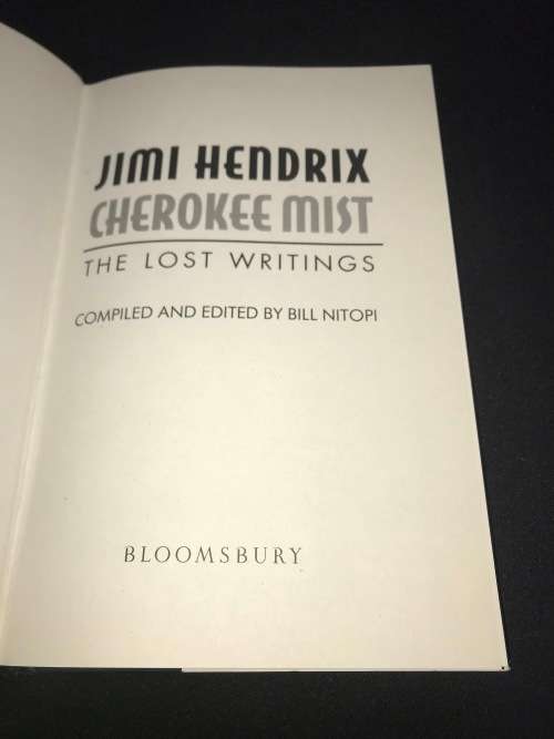 JIMI HENDRIX THE LOST WRITINGS - CHEROKEE MIST  COMPILED BY BILL NITOPI