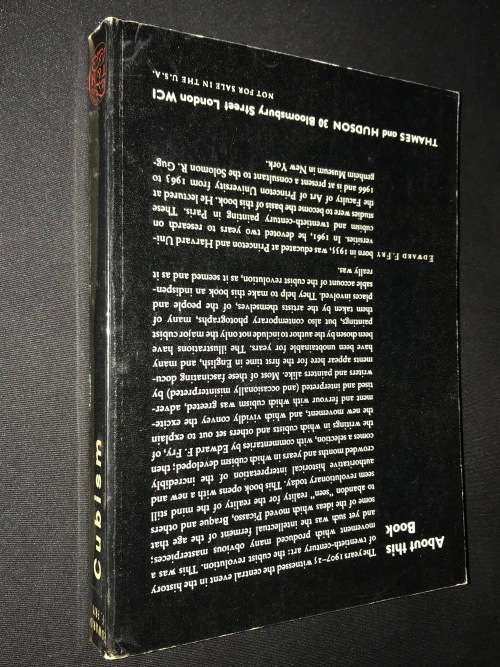 CUBISM BY EDWARD F. FRY
