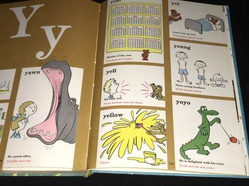 THE CAT IN THE HAT BEGINNER BOOK DICTIONARY IN FRENCH
