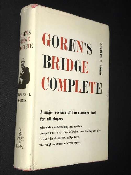 GOREN`S BRIDGE COMPLETE BY CHARLES H. GOREN