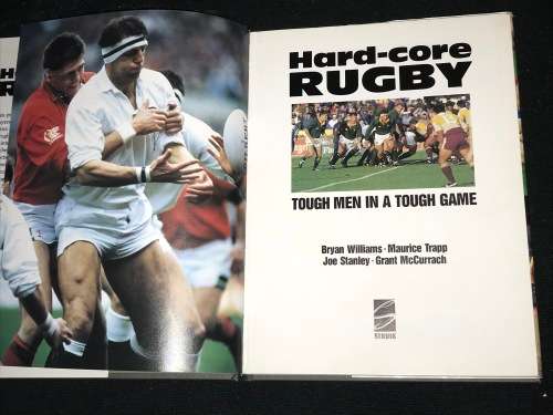 HARDCORE RUGBY TOUGH MEN IN A TOUGH GAME BY WILLIAMS TRAPP STANLEY MCCURRACH