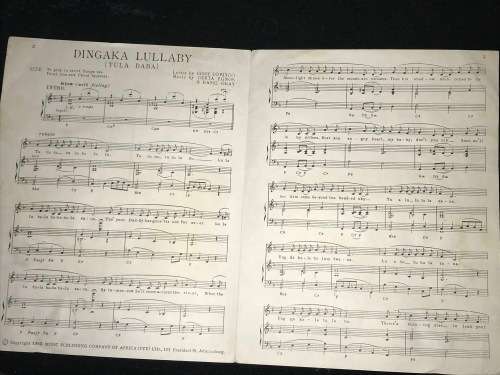 DINGAKA LULLABY FROM JAMIE UYS FILM PRODUCTION `DINGAKA` MUSIC SCORE