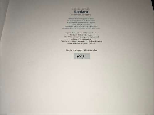 SANLAM ART COLLECTION/ SANLAM KUNSVERSAMELING LIMITED EDITION