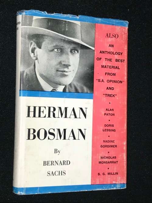 HERMAN CHARLES BOSMAN AS I KNEW HIM BY BERNARD SACHS