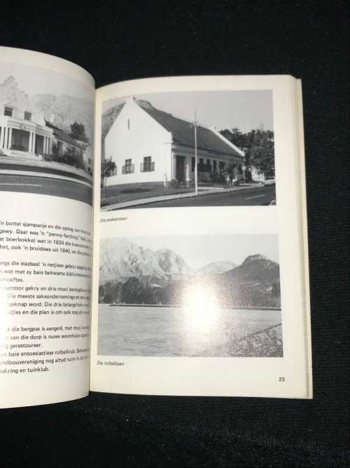 FRANSCHHOEK MUNICIPALITY 100 YEARS BILINGUAL