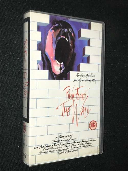 PINK FLOYD THE WALL ORIGINAL VHS