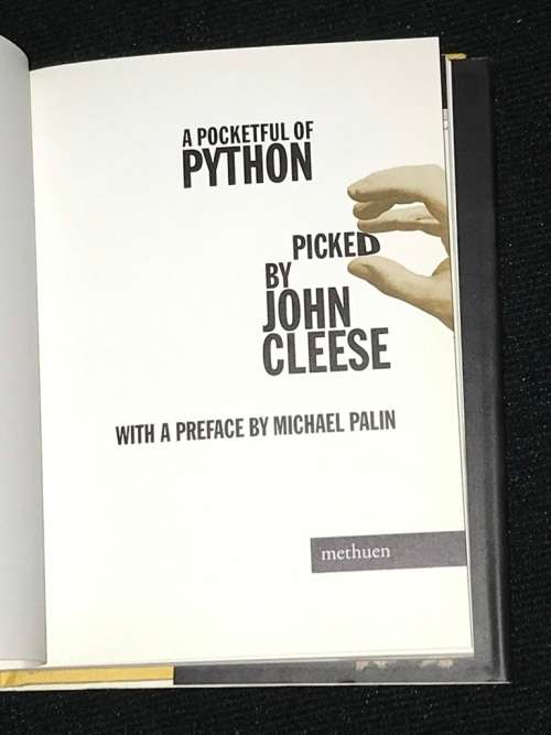 POCKET FULL OF MONTY PYTHON PICKED BY JOHN CLEESE