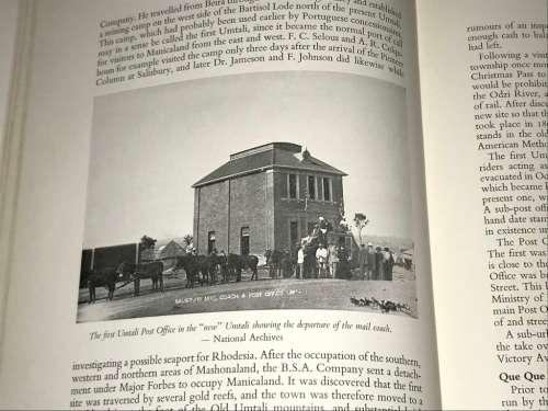 RHODESIA A POSTAL HISTORY - IT`S STAMPS POSTS AND TELEGRAPHS BY R.C. SMITH