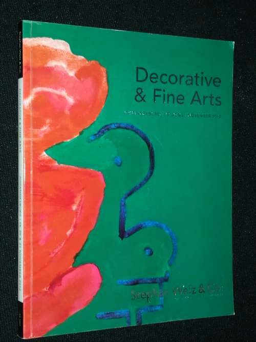 STEPHAN WELZ AUCTION CATALOGUE JHB 19,20,21 NOV 2012
