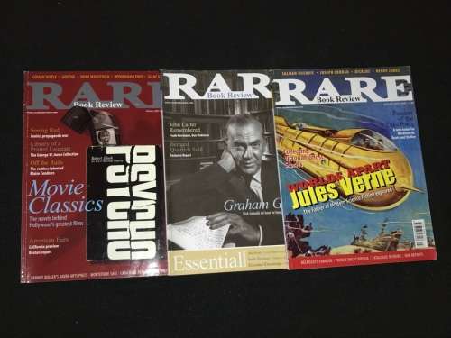RARE BOOK MAGAZINES X 3