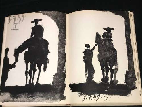 PABLO PICASSO TOROS Y TOREROS LUIS MIGUEL DOMINGIUN