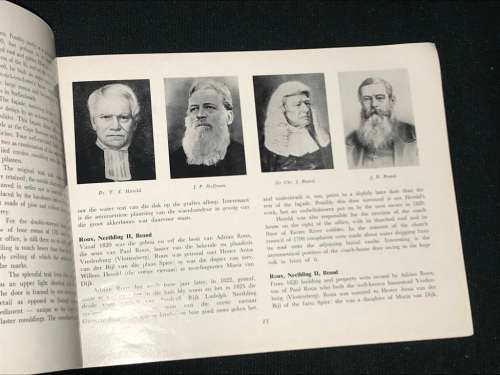 STELLENBOSCH MUSEUM BOOKLET