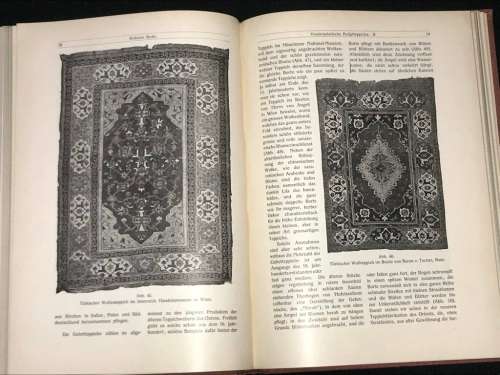 VORDERASIATISCHE KNUPFTEPPICHE AUS ALTERER ZEIT VON WILHELM BODE 1902 RUG BOOK