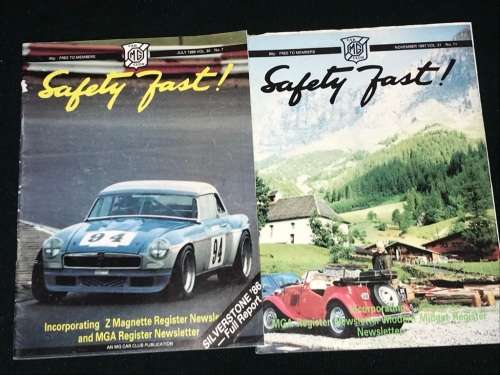 MG MAGAZINES  X 2