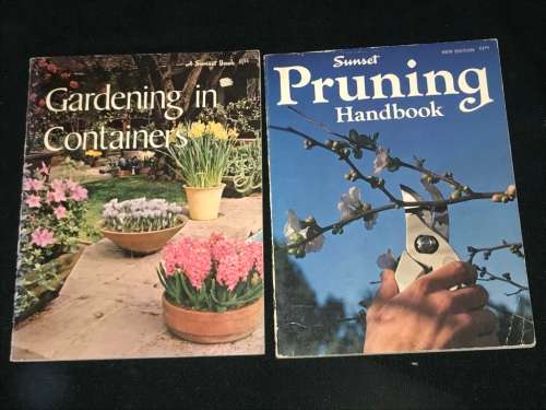 SUNSET GARDEN BOOKS X 2