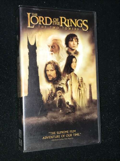 LORD OF THE RINGS VHS 2 TOWERS 2003