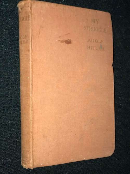 MEIN KAMPF ( MY STRUGGLE )BY ADOLF HITLER 1938