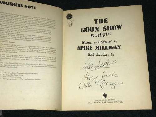 THE COON SHOW SCRIPTS BY SPIKE MILLIGAN
