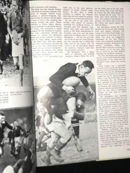 SPRINGBOK SAGA A PICTORIAL HISTORY FROM 1891 BY CHRIS GREYVENSTEIN