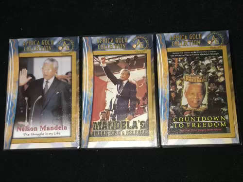 MANDELA AFRICA GOLD VHS COLLECTION