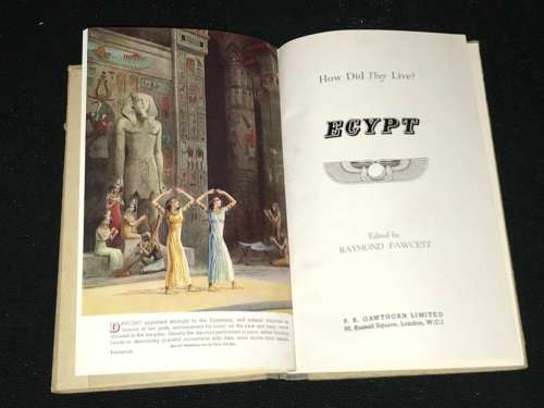 HOW DID THEY LIVE EGYPT - VINTAGE