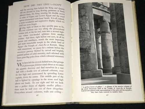 HOW DID THEY LIVE EGYPT - VINTAGE