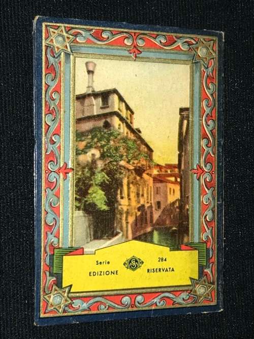VINTAGE ITALIAN SOUVENIR FOLD OUT PHOTOS OF VENICE 32 VIEWS