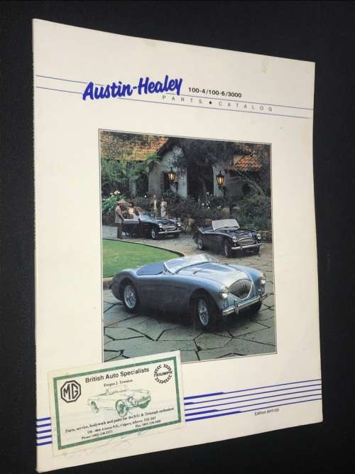 AUSTIN - HEALEY PARTS CATALOGUE