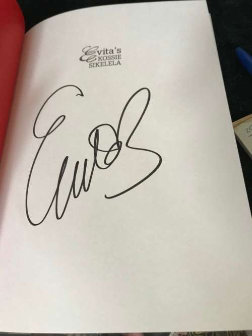 EVITA'S KOSSIE SIKELELA BY EVITA BEZUIDENHOUT SIGNED