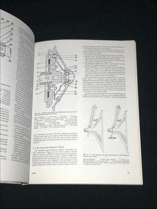 AUTOBOOKS MINI OWNERS WORKSHOP MANUAL BY KENNETH BALL