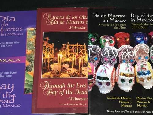 MEXICAN DAY OF THE DEAD PUBLICATIONS X 3 BY MARY J. ANDRADE