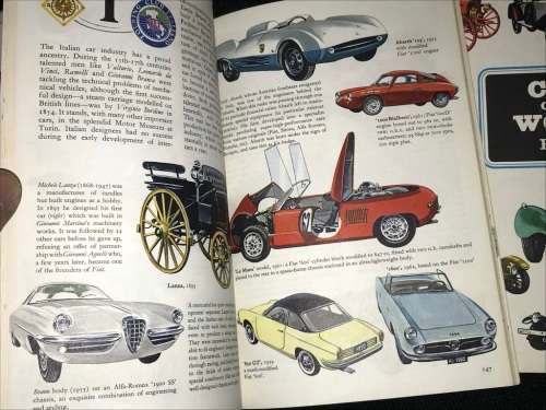 CARS OF THE WORLD BY J.D. SCHEEL 4 BOOKS IN SLIPCASE