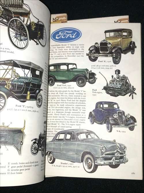 CARS OF THE WORLD BY J.D. SCHEEL 4 BOOKS IN SLIPCASE