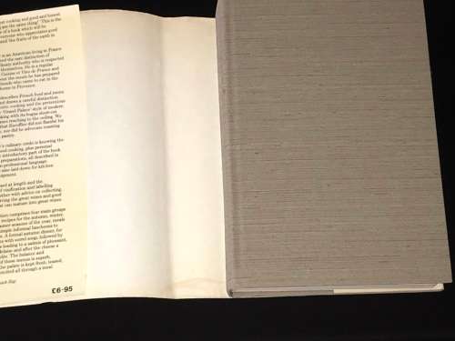 THE FRENCH MENU COOKBOOK BY RICHARD OLNEY