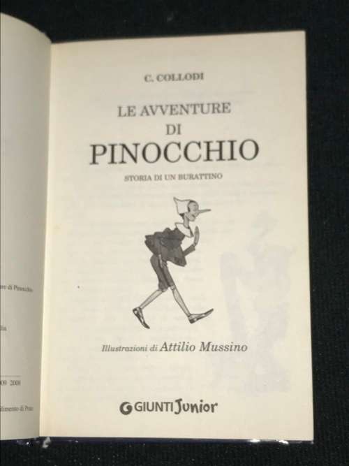 LE AVVENTURE DI PINOCCHIO - COLLODI