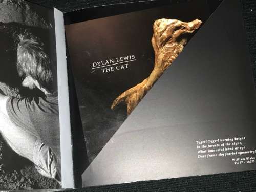 DYLAN LEWIS THE CAT EXHIBITION BROCHURE