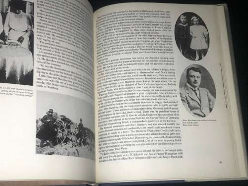 DIAMONDS IN THE DESERT BY OLGA LEVINSON INSCRIBED BY AUTHOR